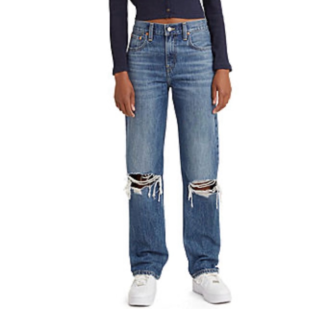Levis low pro straight fit jeans